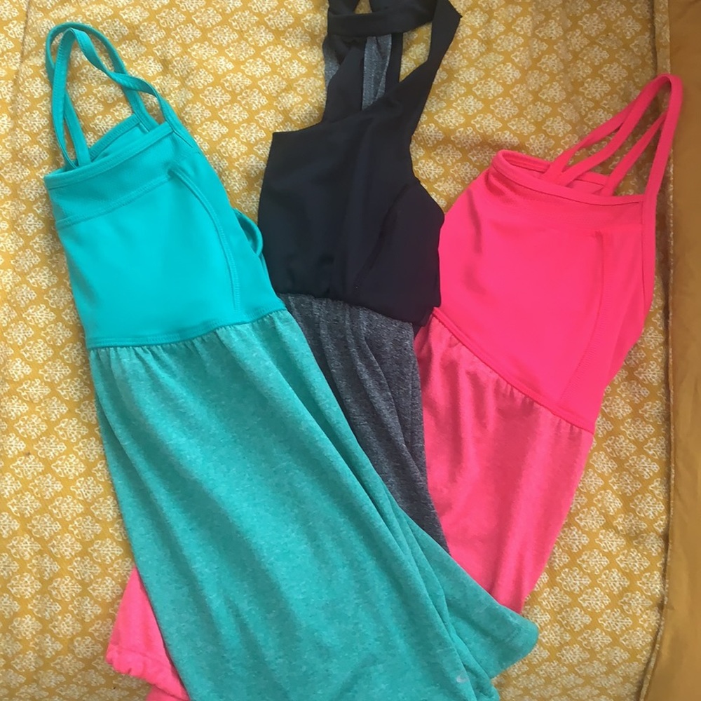 Three Workout Tanks